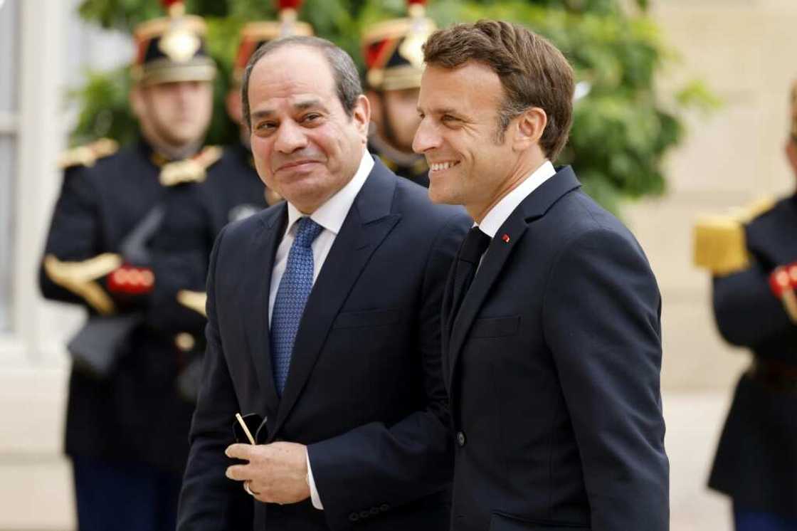 Activists had expressed unease over Sisi's visits, saying France should be doing more to raise concern about the political prisoners Activists had expressed unease over Sisi's visits, saying France should be doing more to raise concern about the political prisoners