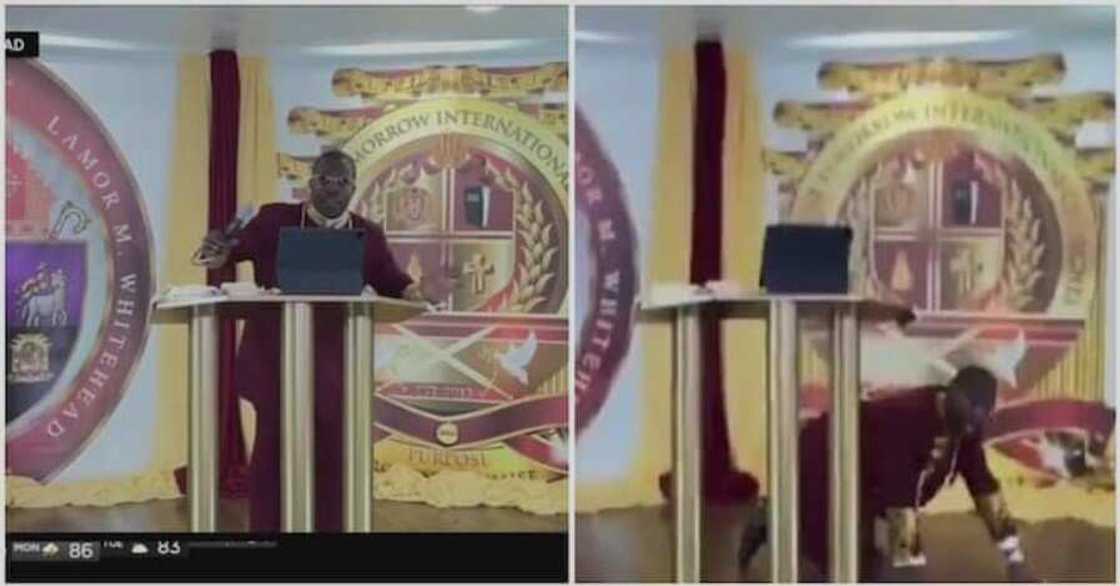 Yadda aka yiwa fasto fashi a cikin cocinsa Yadda aka yiwa fasto fashi a cikin cocinsa