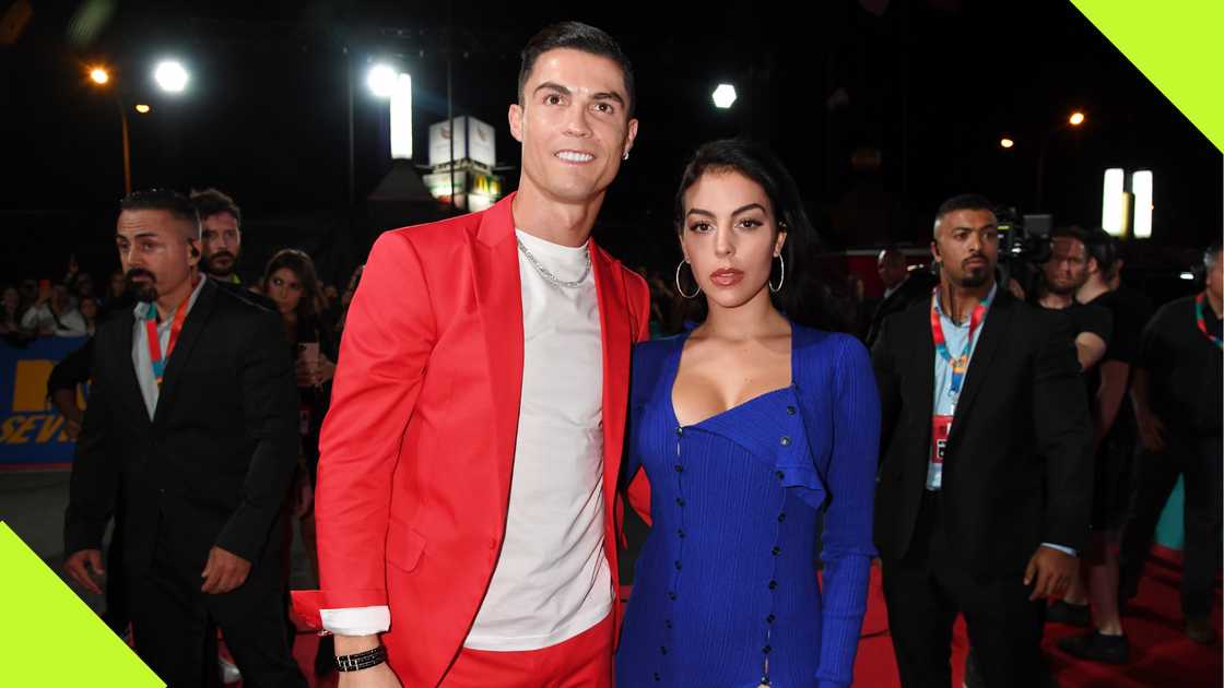 Ronaldo and Georgina Show Off £300,000 Rolls Royce ahead of a private dinner