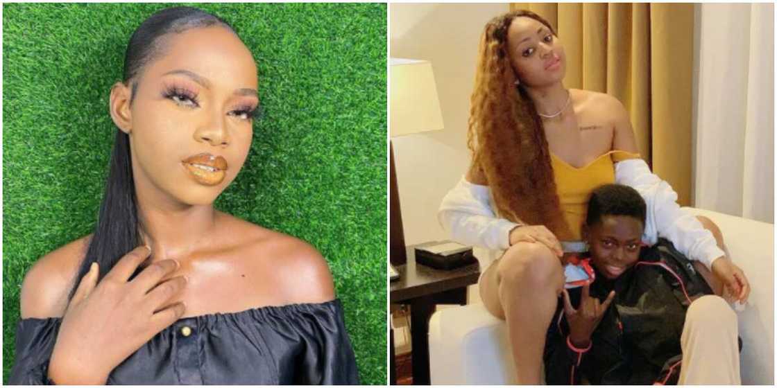 Nigerians gush over actress Regina Daniels sister as she shares stunning video on Instagram