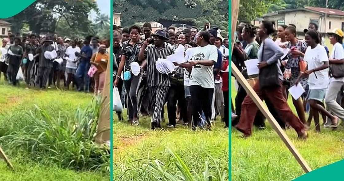 UNIBEN students in disarray as lecturer refuses to take their scripts after a test. UNIBEN students in disarray as lecturer refuses to take their scripts after a test.