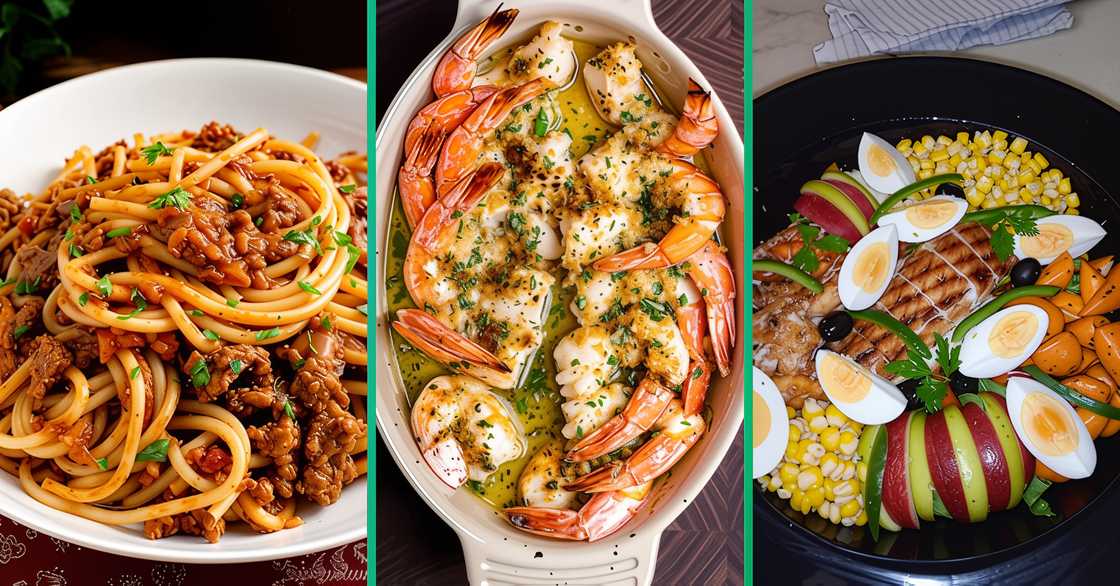 A display of dishes served at Casablanca Restaurant Sports Bar & Karaoke restaurant. A display of dishes served at Casablanca Restaurant Sports Bar & Karaoke restaurant.