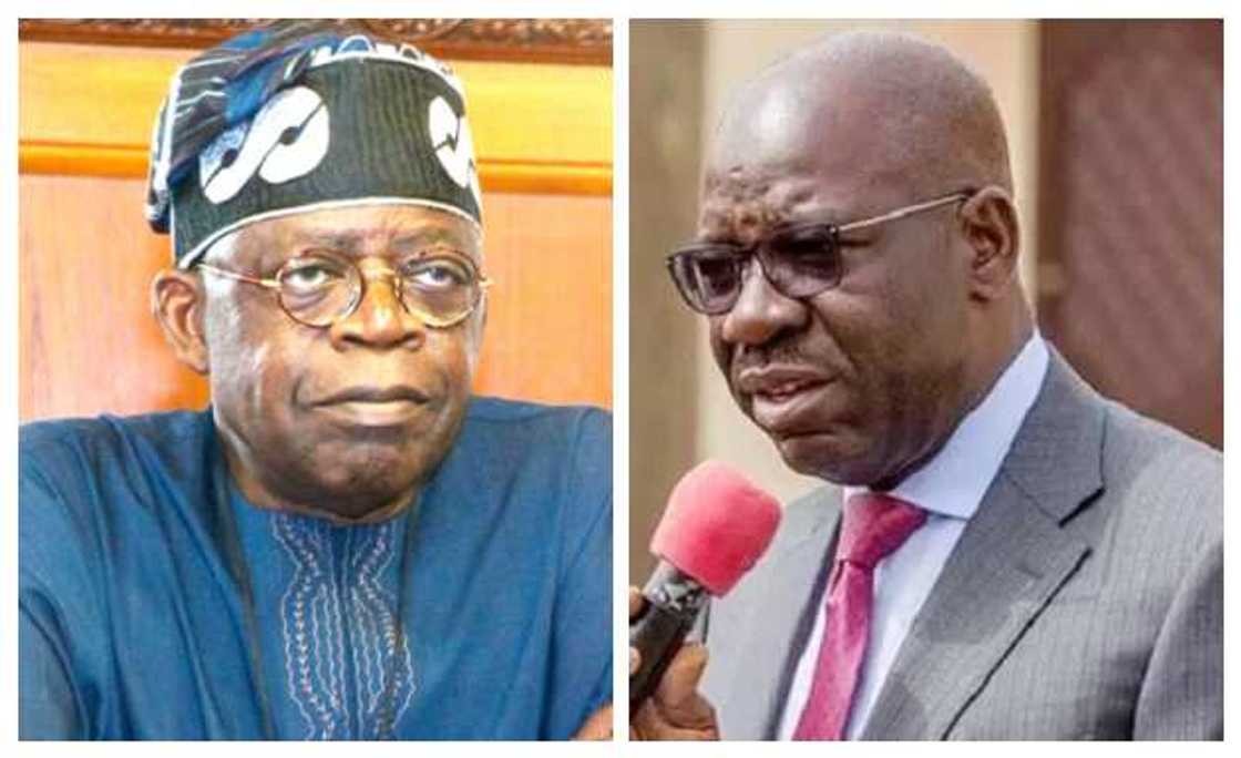 Tinubu is angry because Obaseki refused to dance to APC cabal's tune - PDP Tinubu is angry because Obaseki refused to dance to APC cabal's tune - PDP