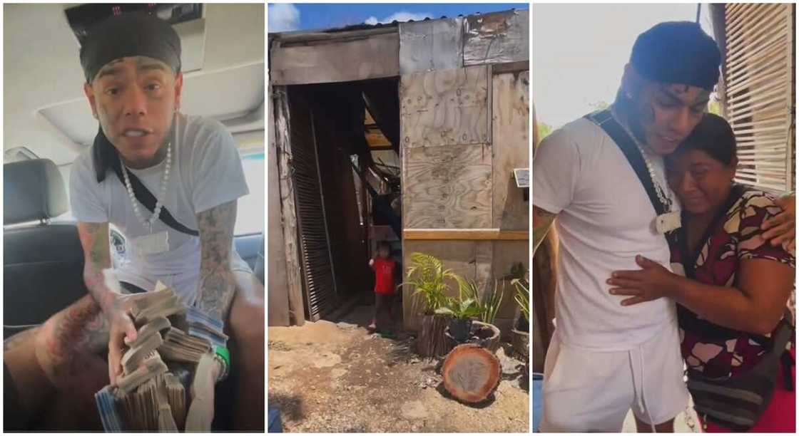 6ix9ine gifts Mexican family N20m cash. 6ix9ine gifts Mexican family N20m cash.