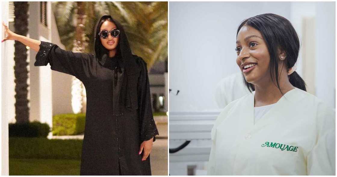 DJ Cuppy says having money helps. DJ Cuppy says having money helps.