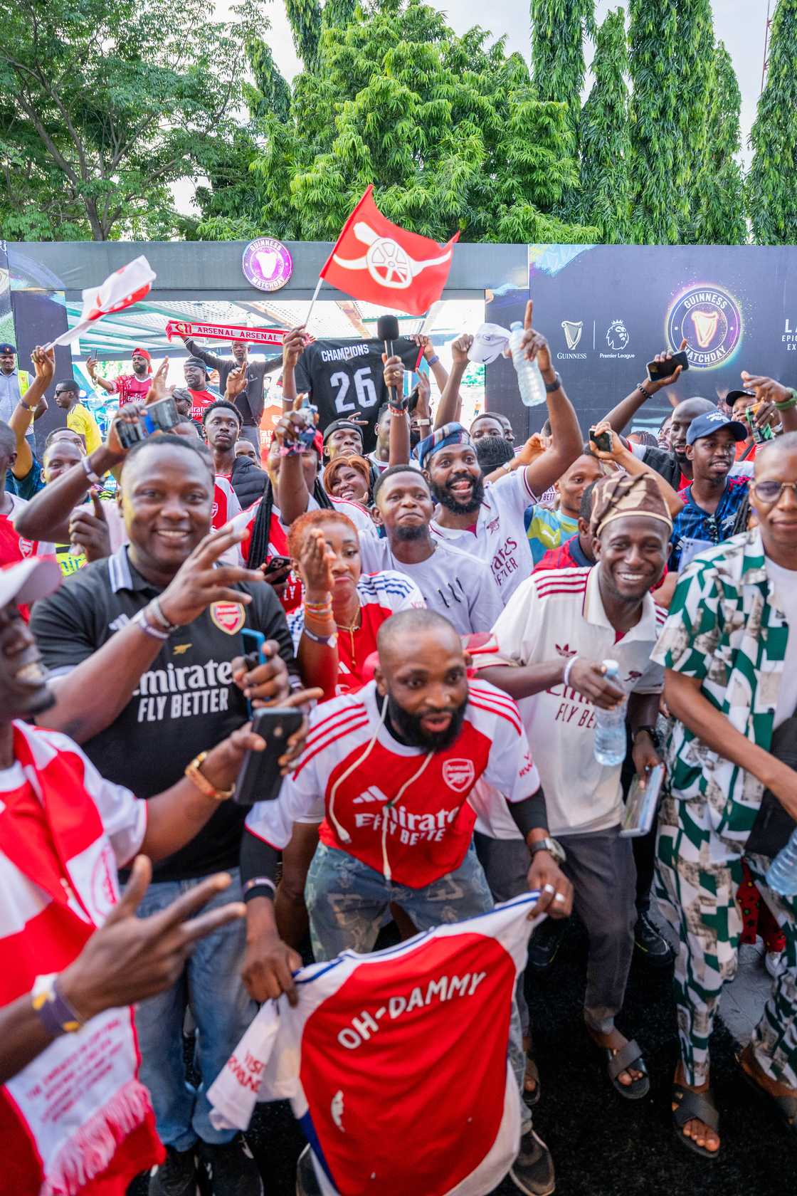 Guinness Throws an Off-The-Hook MatchDay Finale in Lagos & Abuja As Arsenal Takes the Crown Guinness Throws an Off-The-Hook MatchDay Finale in Lagos & Abuja As Arsenal Takes the Crown