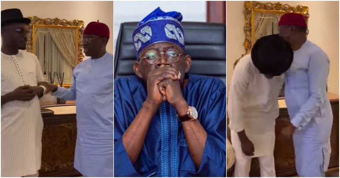 Mr Jollof with Okowa. Mr Jollof with Okowa.