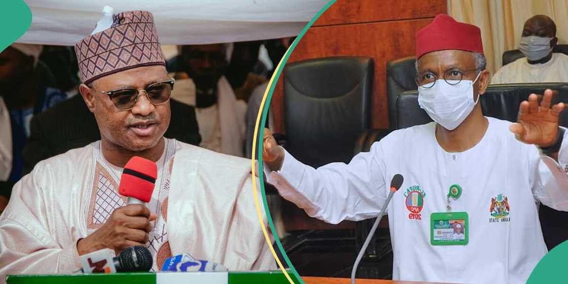 Nasir El-Rufai, the immediate past governor of Kaduna state, has caused a stir on social media after reacting to a tweet criticising Governor Uba Sani, with the tweet "From God we all came, and to Him we shall all return." Nasir El-Rufai, the immediate past governor of Kaduna state, has caused a stir on social media after reacting to a tweet criticising Governor Uba Sani, with the tweet "From God we all came, and to Him we shall all return."