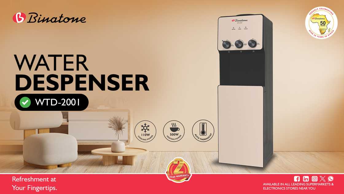 Binatone Water Dispenser: Water, Right When You Need It Binatone Water Dispenser: Water, Right When You Need It