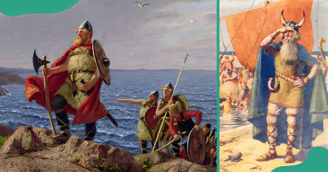 Artistic depictions of Leif Eriksson in paintings