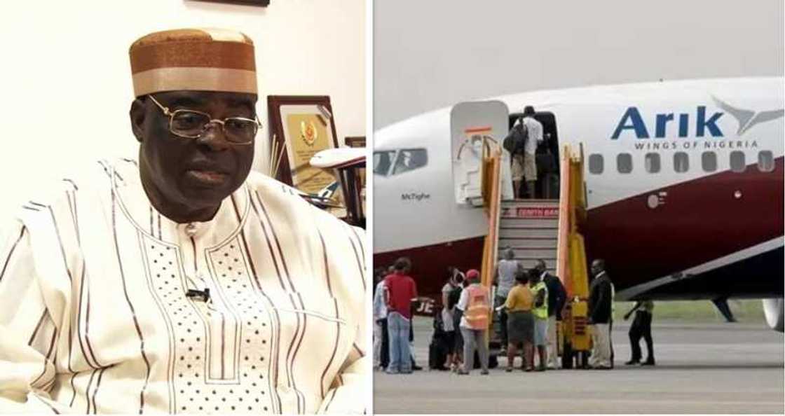 Security denies Arik Air Founder, Arumemi-Ikhide access to company's premises Security denies Arik Air Founder, Arumemi-Ikhide access to company's premises