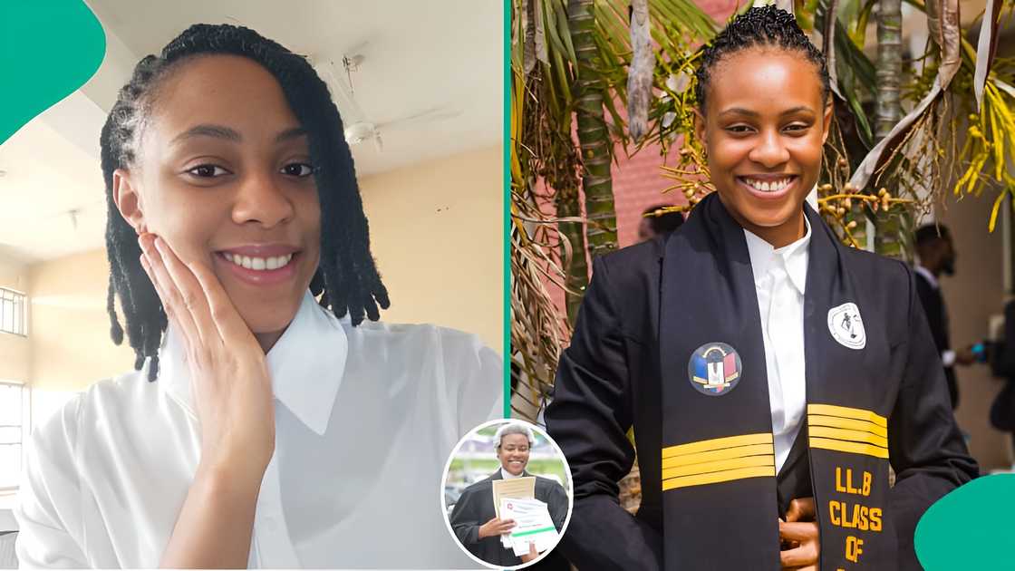 Lady stuns social media users with two first-class degrees at just 23. She also shared the family record she broke. Lady stuns social media users with two first-class degrees at just 23. She also shared the family record she broke.