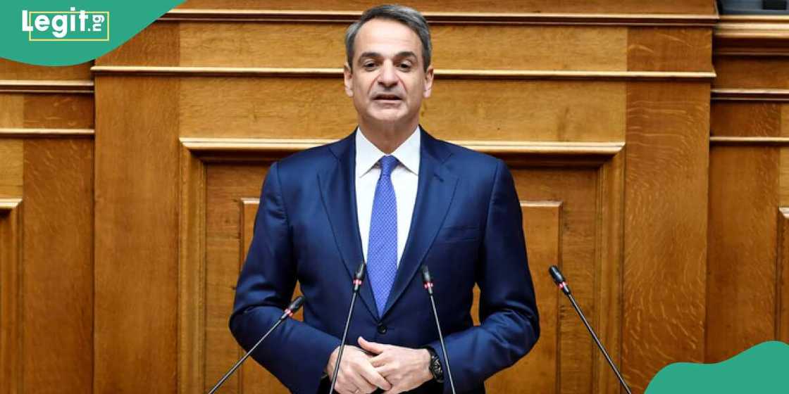 Firayim Minista Kyriakos Mitsotakis ya gabatar da kudurin halatta auren jinsi. Firayim Minista Kyriakos Mitsotakis ya gabatar da kudurin halatta auren jinsi.