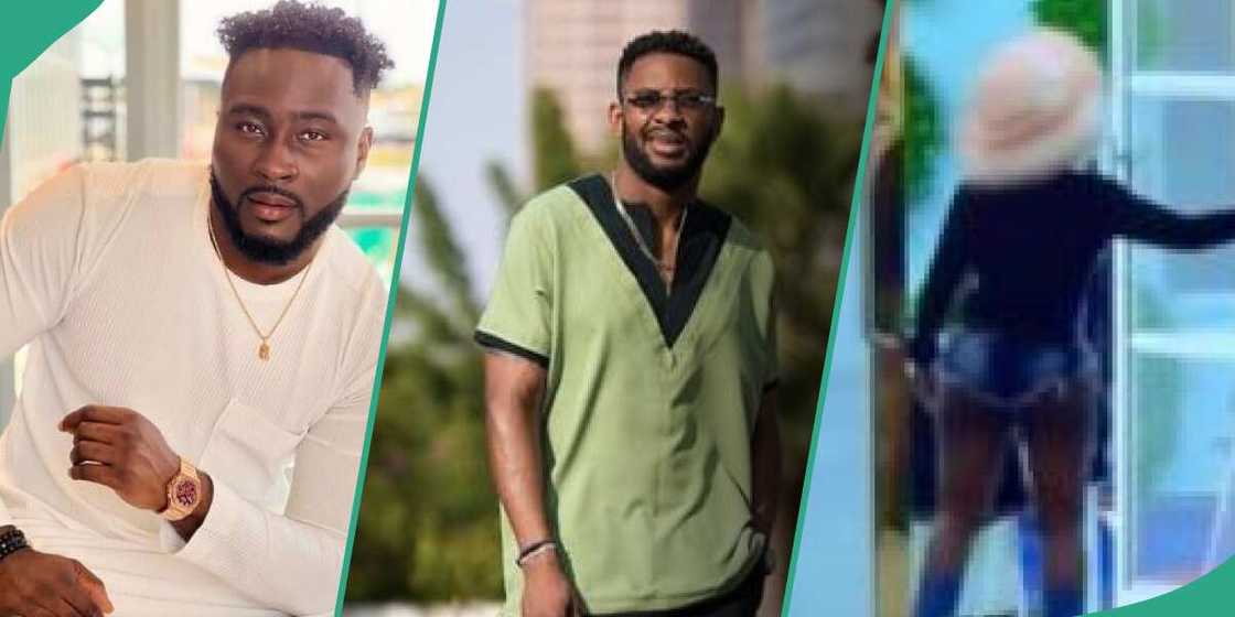 BBNaija finalists Pere, Cross and Mercy BBNaija finalists Pere, Cross and Mercy
