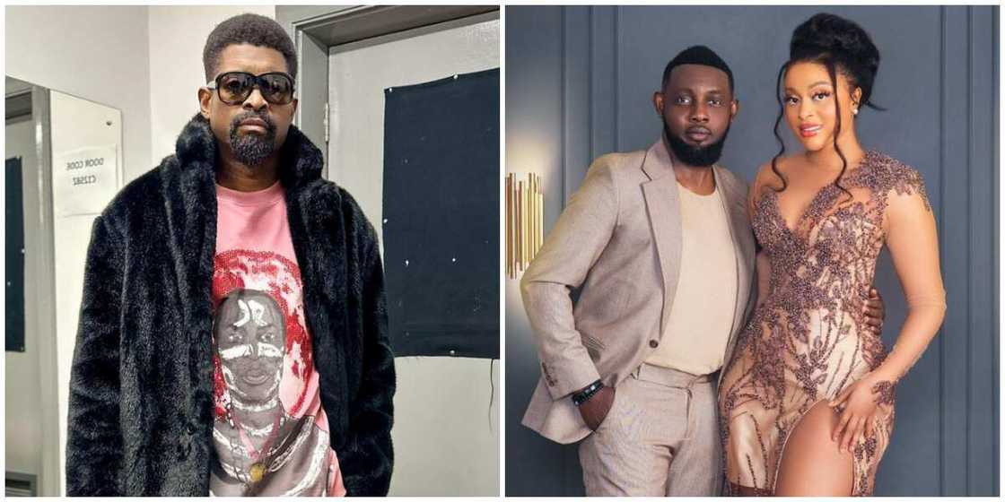 AY comedian and wife AY comedian and wife