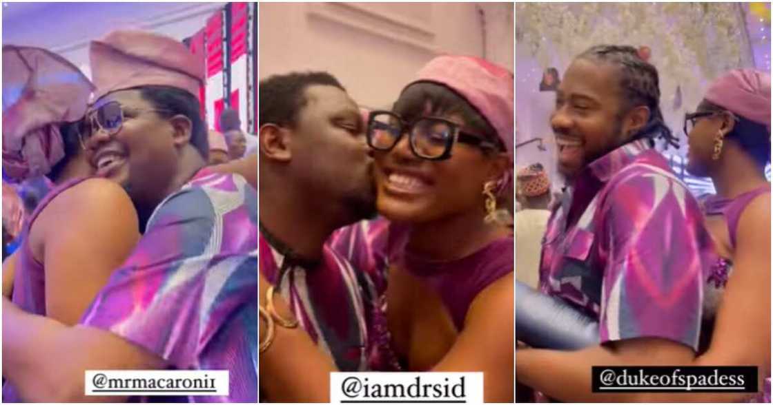Alex at Don Jazzy's mum's burial Alex at Don Jazzy's mum's burial