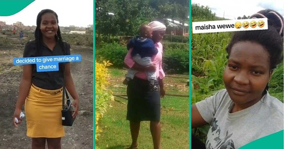 Lady shares her sad transformation after bad marriage Lady shares her sad transformation after bad marriage