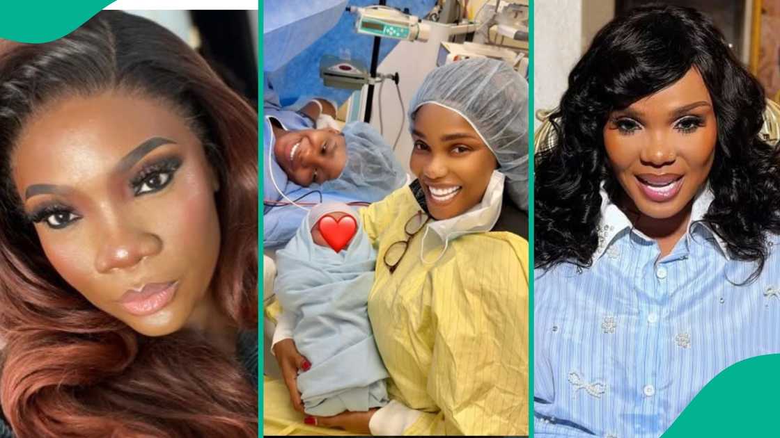 Priscilla Ojo gives birth Priscilla Ojo gives birth