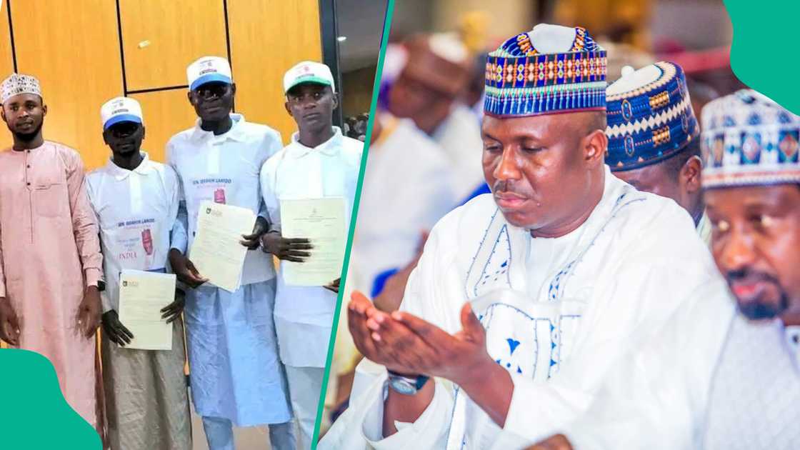 Sanata Ibrahim Lamido ya yi magana yayin da ya tura daliibai 100 zuwa karatu kasar Indiya Sanata Ibrahim Lamido ya yi magana yayin da ya tura daliibai 100 zuwa karatu kasar Indiya