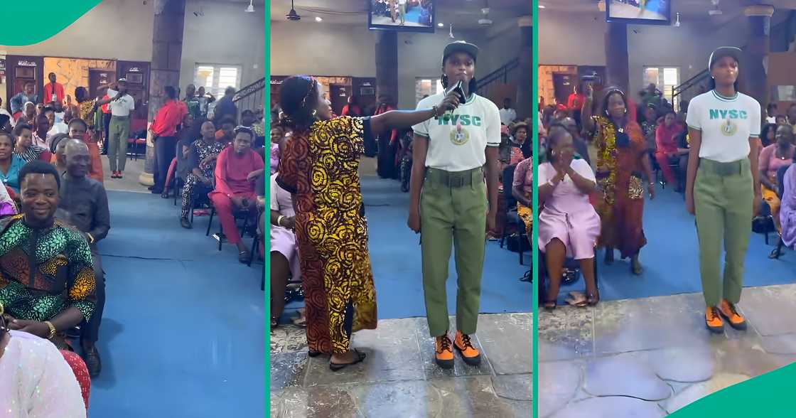 Corps member trends online after paying loud homage to prophet in church. Corps member trends online after paying loud homage to prophet in church.