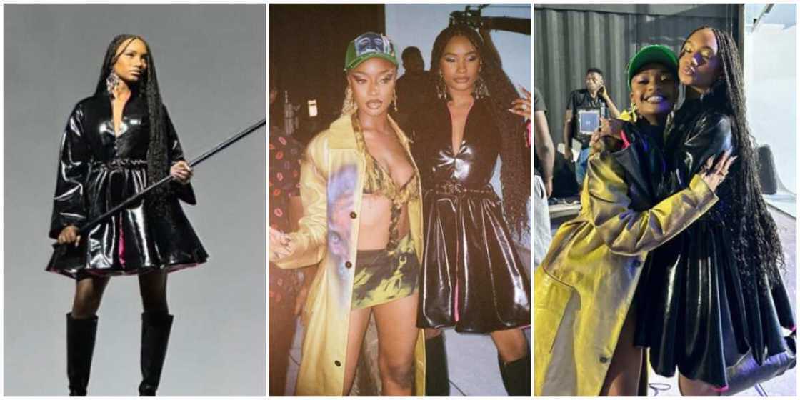 Temi Otedola and Ayra Starr Temi Otedola and Ayra Starr