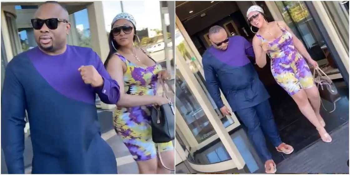Olakunle Churchill and Rosy Meurer Olakunle Churchill and Rosy Meurer