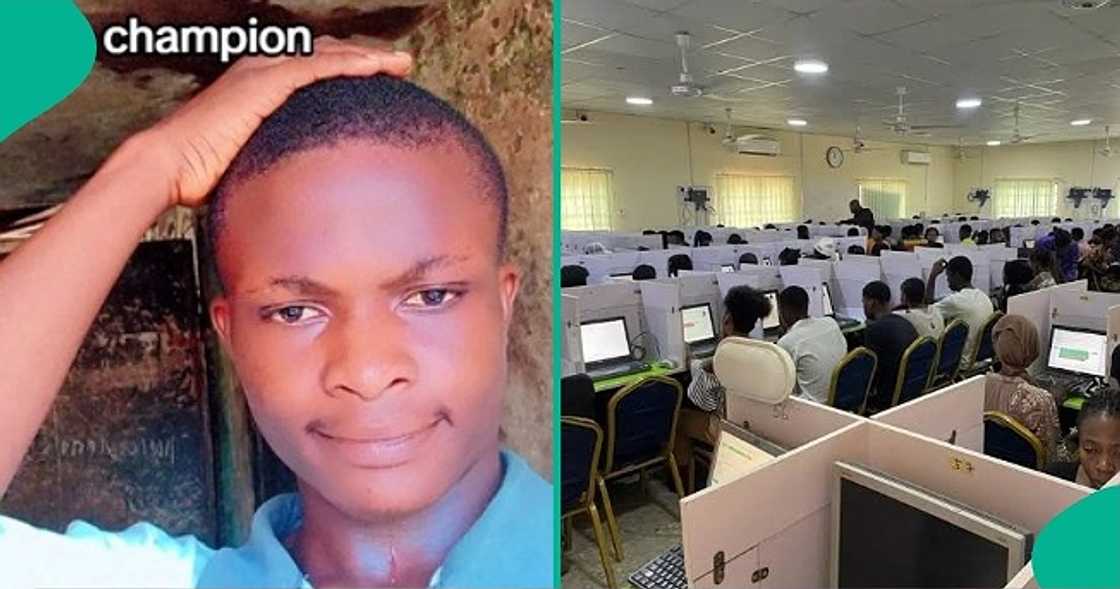 UTME 2025 result of boy who waited for 1 year to write exam goes viral. UTME 2025 result of boy who waited for 1 year to write exam goes viral.