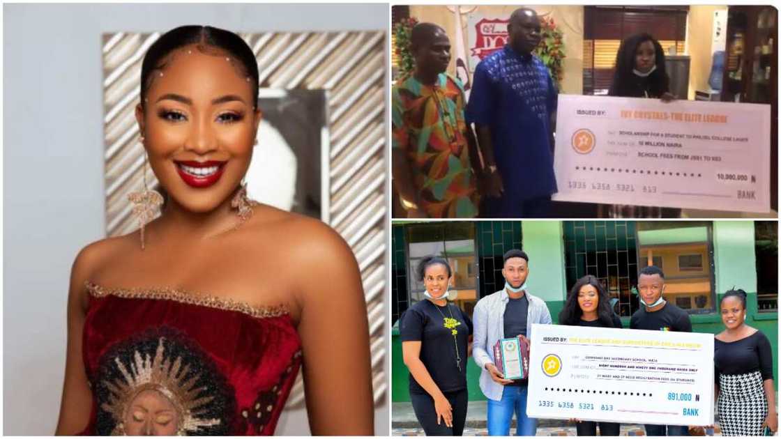 Erica's fans gift out N10m in scholarship to celebrate star girl's birthday Erica's fans gift out N10m in scholarship to celebrate star girl's birthday