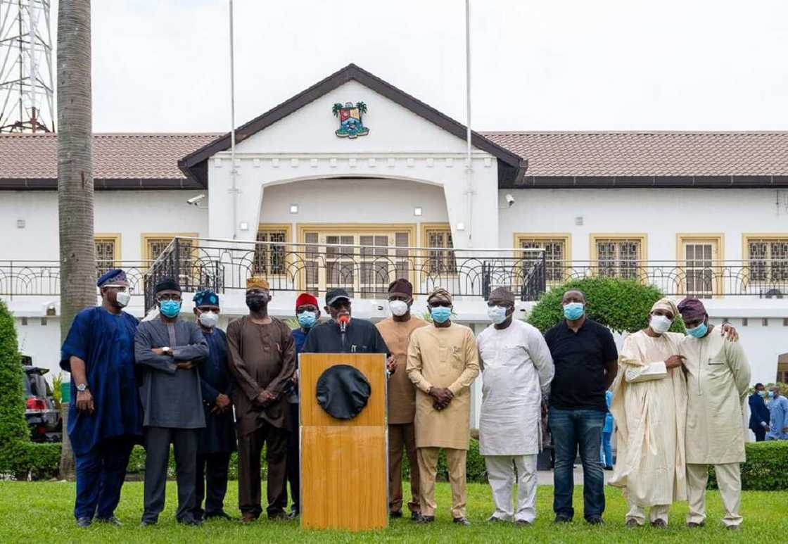 Hare-haren Legas shiryayyu ne, yunkurin durkusar da tattalin arziki ne - Gwamnonin Kudu Hare-haren Legas shiryayyu ne, yunkurin durkusar da tattalin arziki ne - Gwamnonin Kudu