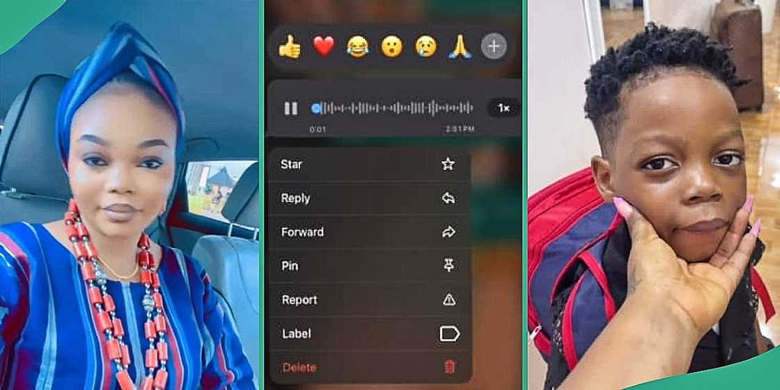 Little boy's voice note to mum trends online Little boy's voice note to mum trends online