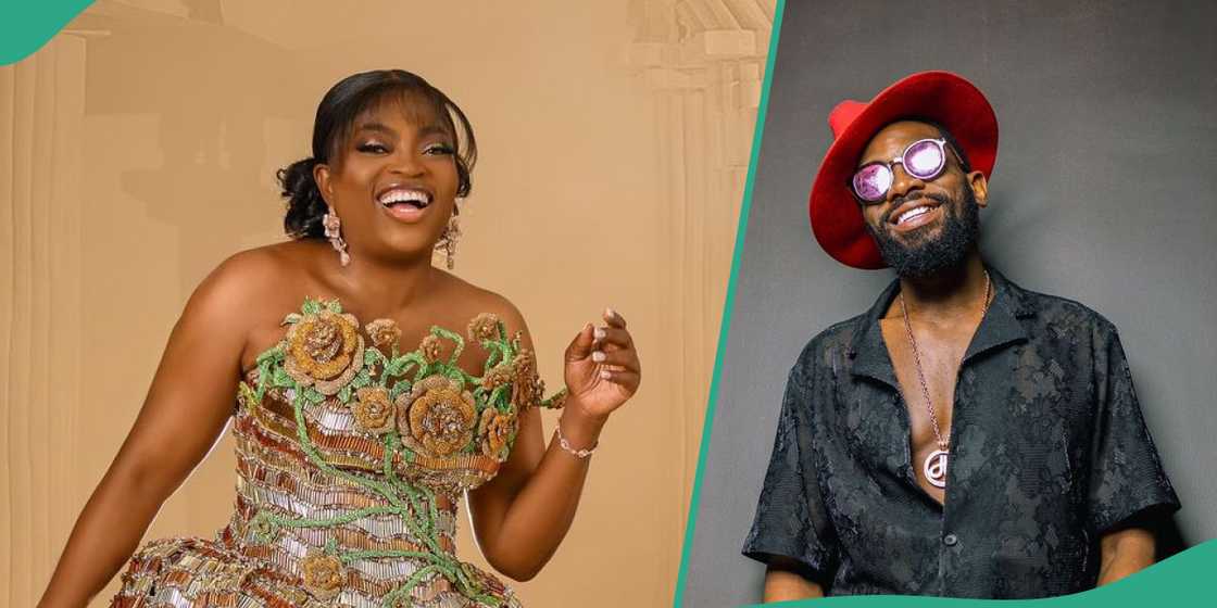 Funke Akindele hails D'banj for his kind gesture. Funke Akindele hails D'banj for his kind gesture.