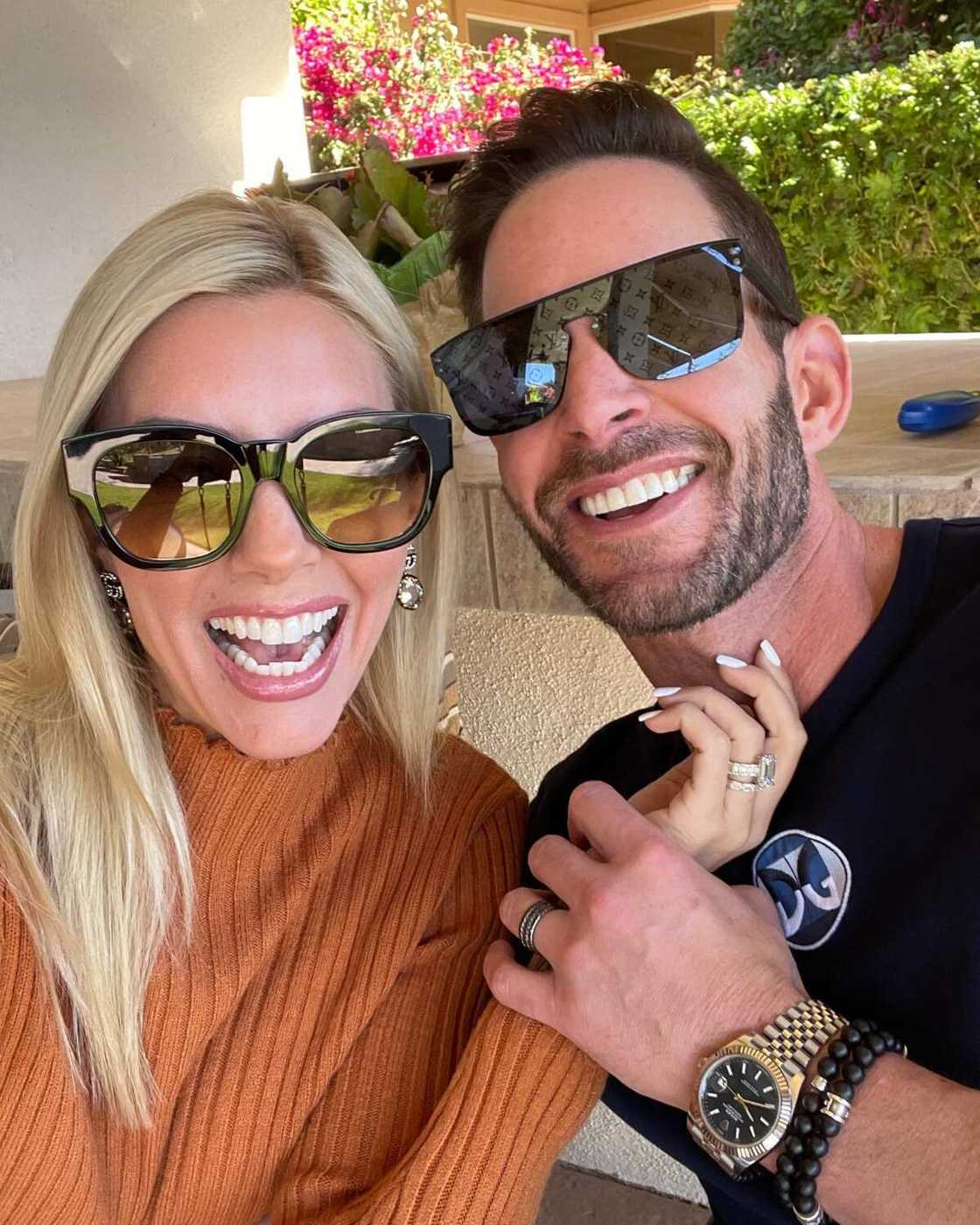 Tarek El Moussa et sa femme Heather Rae Young Tarek El Moussa et sa femme Heather Rae Young