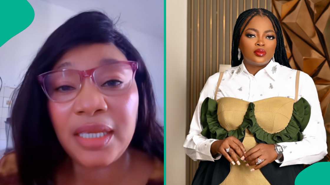 Jaiye Kuti blames Funke Akindele for starting trend of dancing to promote movies as she laments in video. Jaiye Kuti blames Funke Akindele for starting trend of dancing to promote movies as she laments in video.