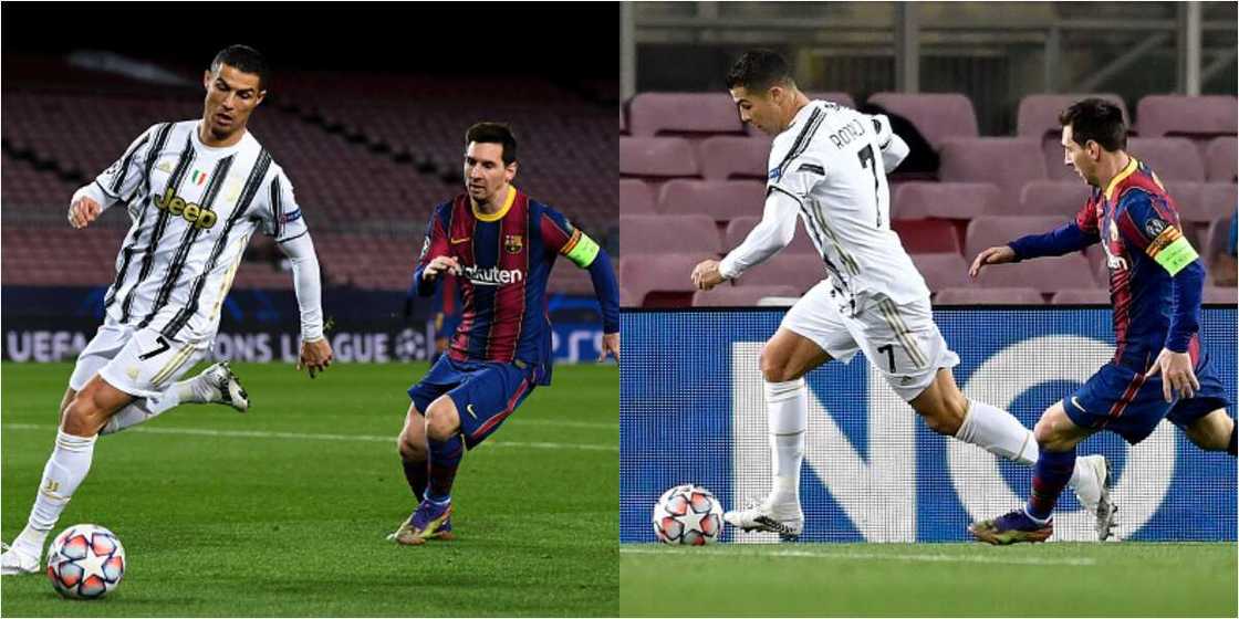 Cristiano Ronaldo claims Messi was never his rival after Juventus beat Barcelona Cristiano Ronaldo claims Messi was never his rival after Juventus beat Barcelona