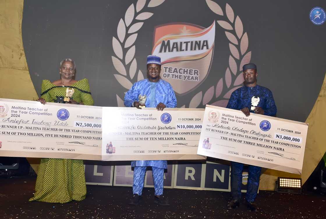 Nasarawa Teacher, Esomnofu Ifechukwu Emerges 2024 Maltina Teacher of the Year