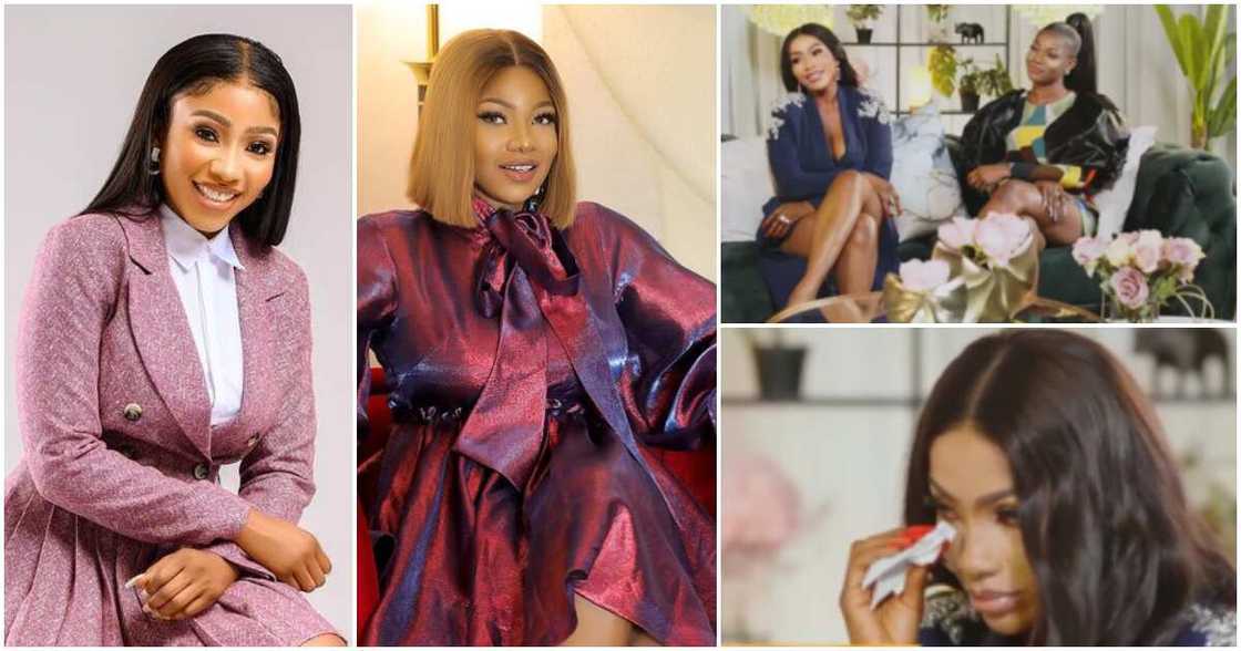 BBNaija's Mercy Eke and Tacha squash beef. BBNaija's Mercy Eke and Tacha squash beef.