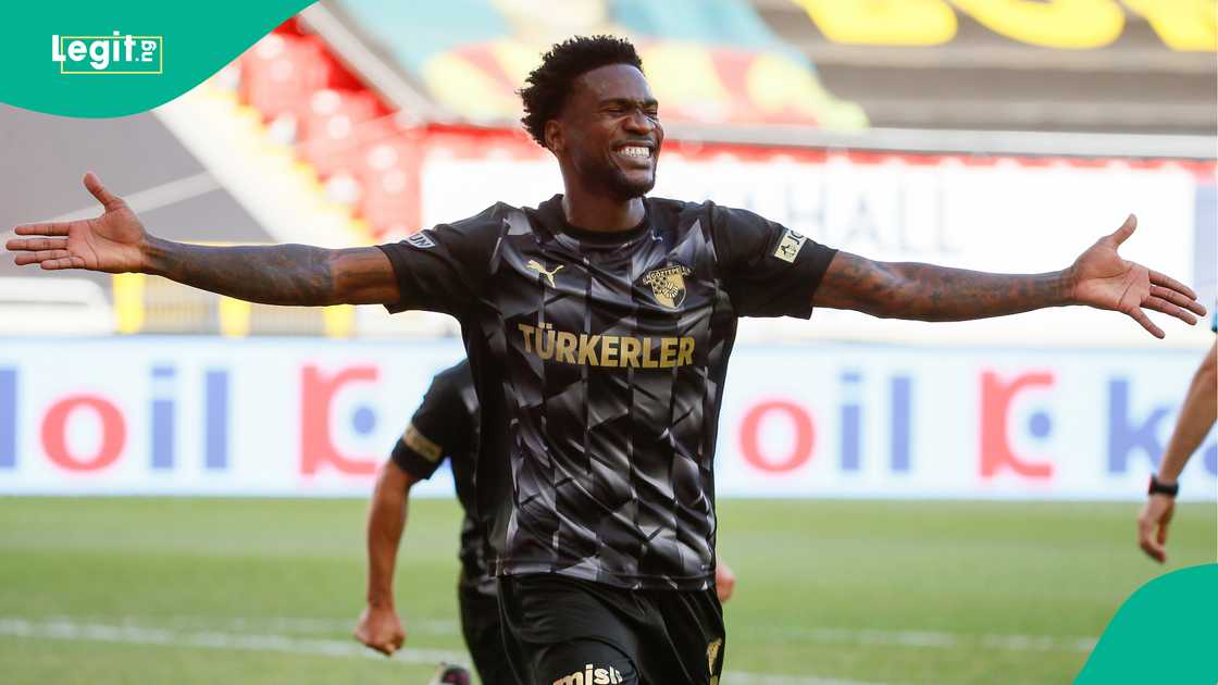 Brown Ideye, Goztepe, Gaziantep, Izmir, Turkiye, Super Lig.
