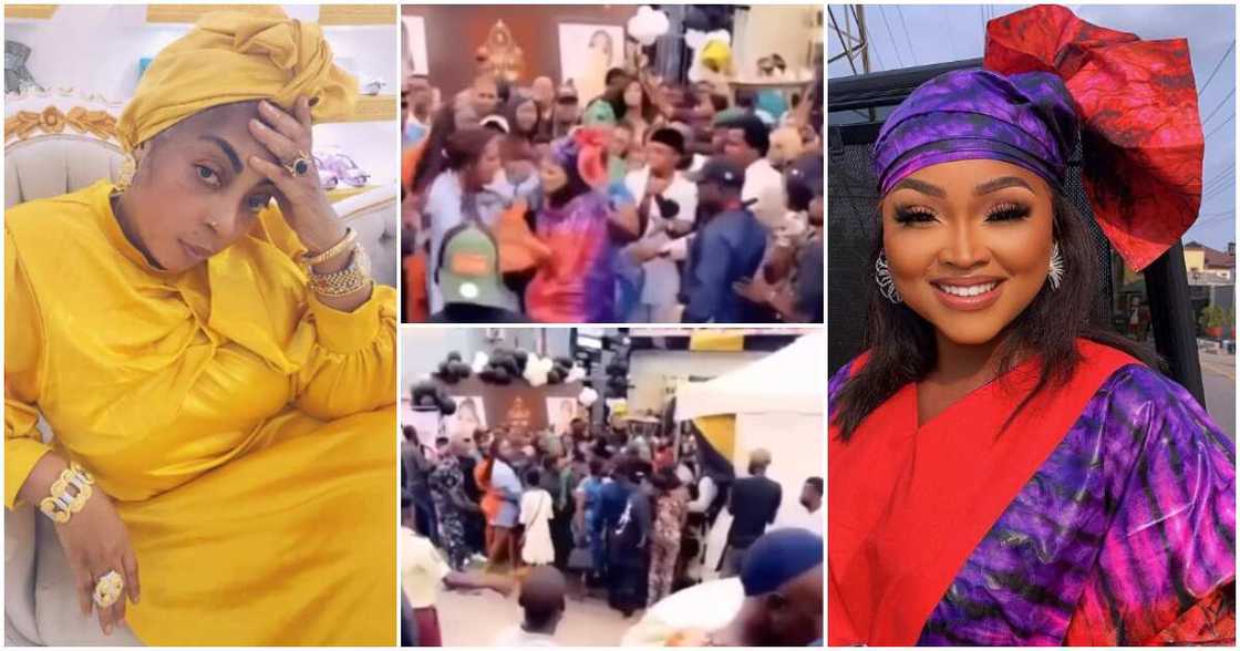Larritt speaks after stoning Mercy Aigbe with bottle during messy fight. Larritt speaks after stoning Mercy Aigbe with bottle during messy fight.