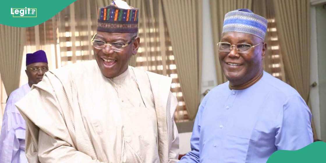 Sule Lamido da Atiku suna wata ganawa a Abuja Sule Lamido da Atiku suna wata ganawa a Abuja