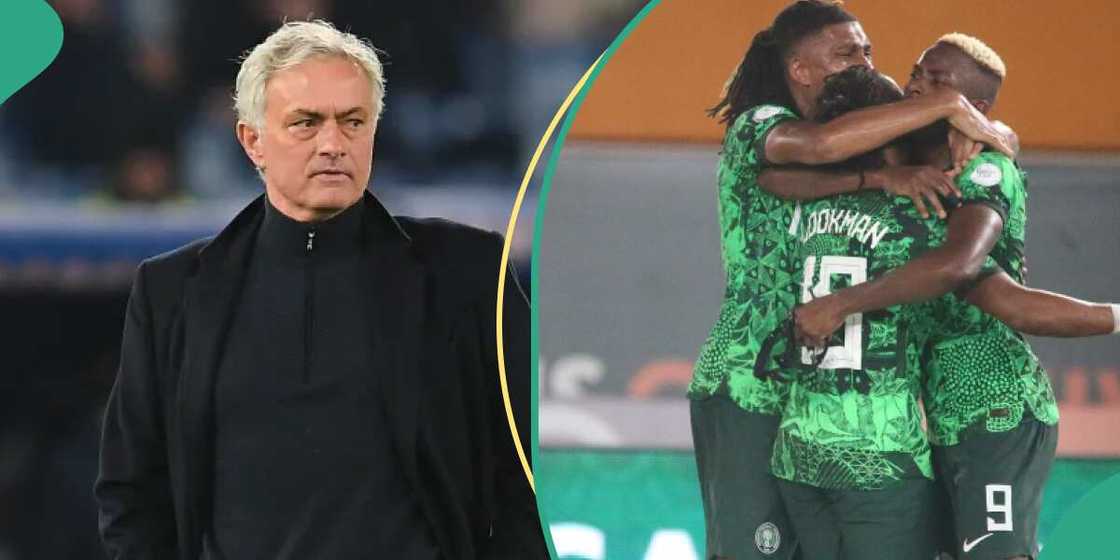 AFCON 2023: Jose Mourinho supports Super Eagles AFCON 2023: Jose Mourinho supports Super Eagles