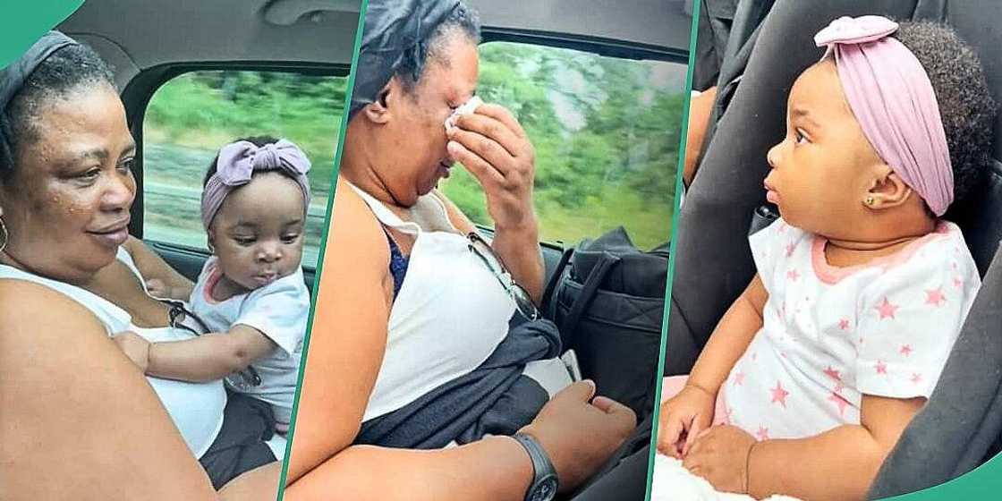 Grandma weeps after omugwo