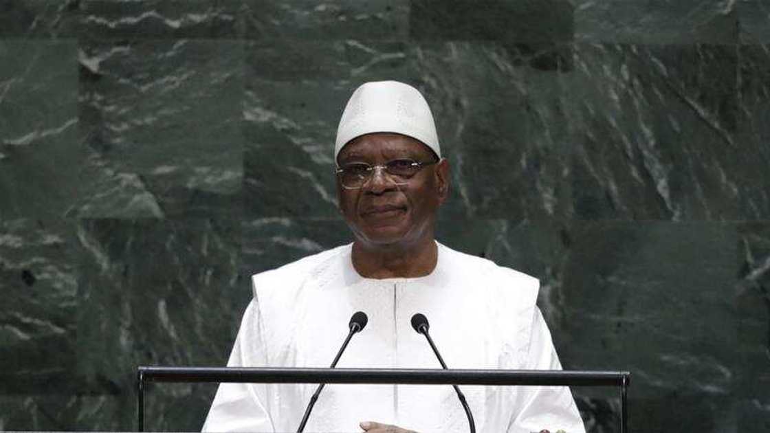 Ibrahim Keita: Shugaban da ya yi murabus bayan Sojojin Mali sun yi juyin-mulki Ibrahim Keita: Shugaban da ya yi murabus bayan Sojojin Mali sun yi juyin-mulki