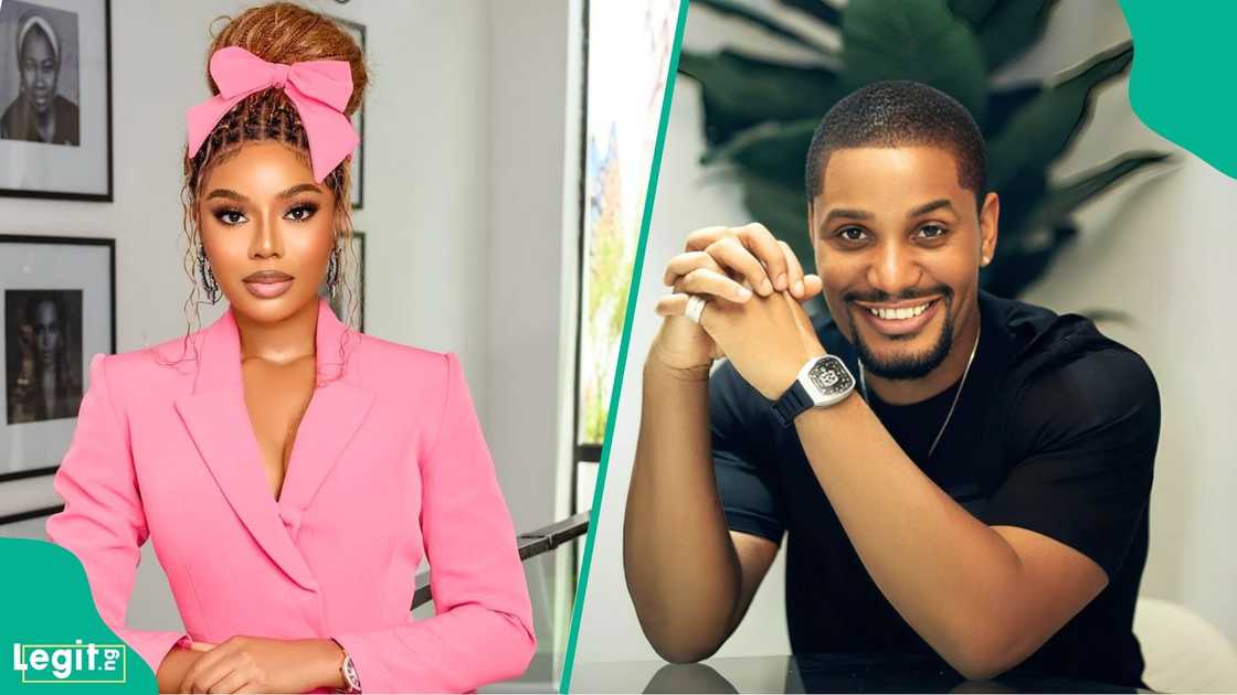Nancy Isime's look at Alexx Ekubo's service of songs generates criticism as fans share mixed reactions online Nancy Isime's look at Alexx Ekubo's service of songs generates criticism as fans share mixed reactions online