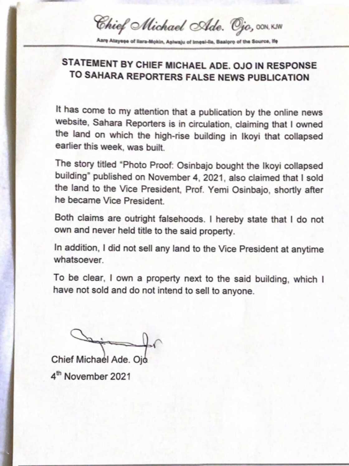 Michael Ade Ojo Michael Ade Ojo