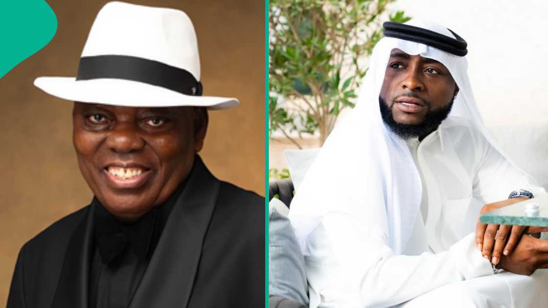 Old video of billionaire Razak Okoya with Davido trends on social media.