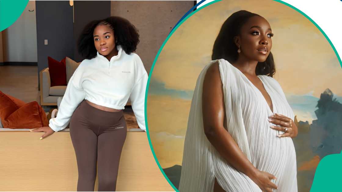 Veekee James stirs reactions under Ini Dima-Okojie’s pregnancy reveal Veekee James stirs reactions under Ini Dima-Okojie’s pregnancy reveal