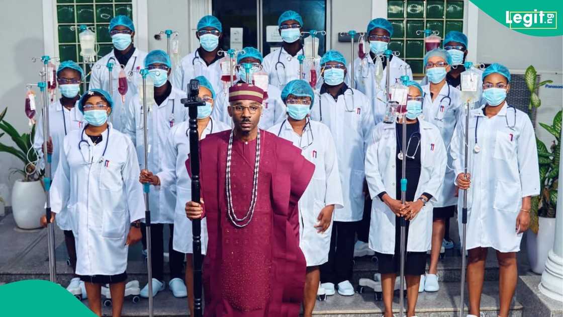 Pretty Mike turned heads at Peller and Jarvis' wedding after showing up with a convoy in medical outfits Pretty Mike turned heads at Peller and Jarvis' wedding after showing up with a convoy in medical outfits
