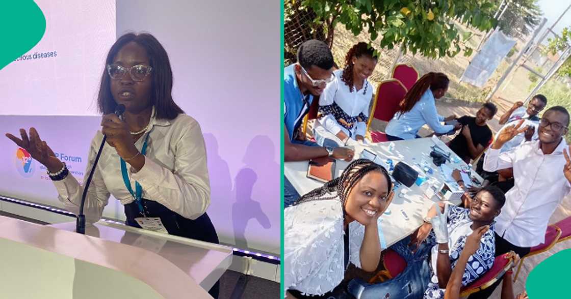 Okhesomi Eshemokhai, National President of HEAL Society shares inspiring story. Okhesomi Eshemokhai, National President of HEAL Society shares inspiring story.