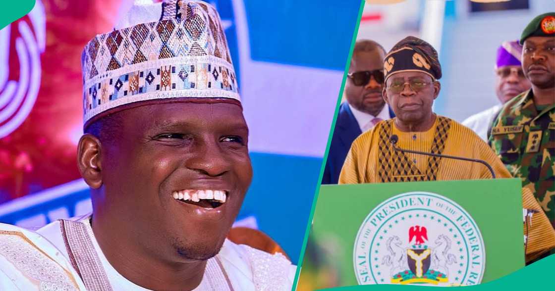 Dauɗa Kahutu da Shugaba Tinubu. Dauɗa Kahutu da Shugaba Tinubu.