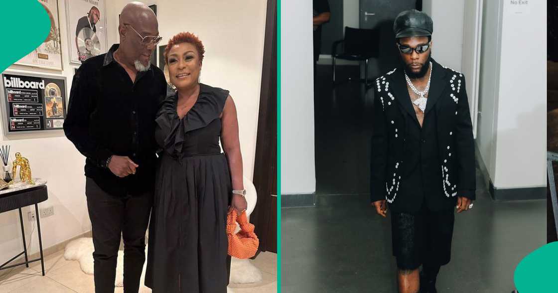 Burna Boy's mum shares sweet post about her hubby as he marks his birthday. Burna Boy's mum shares sweet post about her hubby as he marks his birthday.